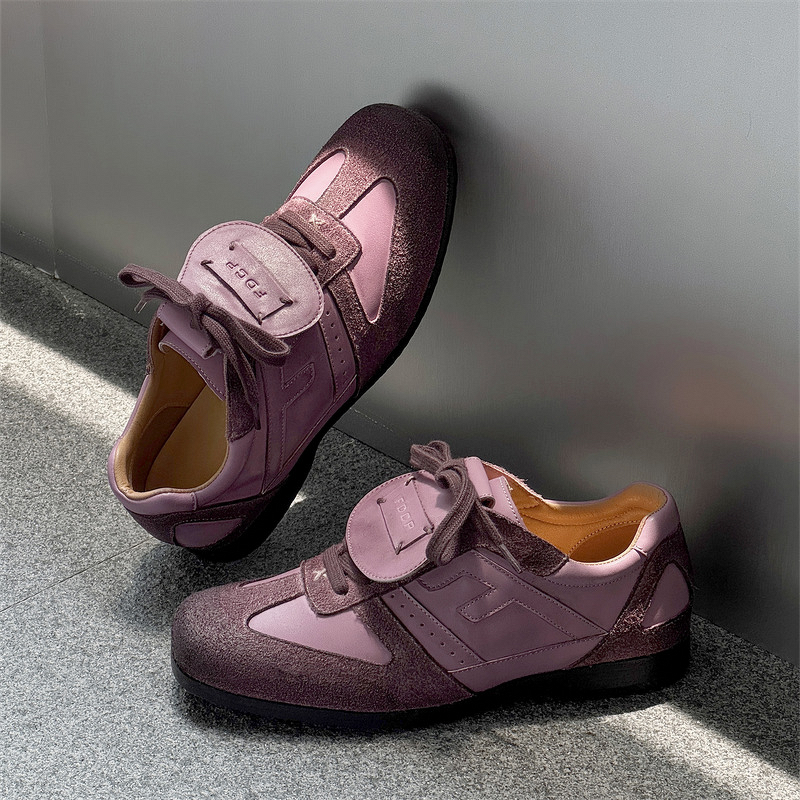 Training Shoes Manufacturer - Square Toe Boxing Commuter Men's British Style