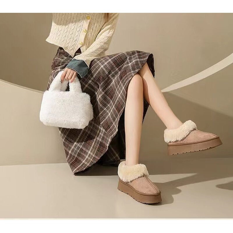 Snow Boots Manufacturer - Women's Winter Artificial PU Upper Waterproof Padded