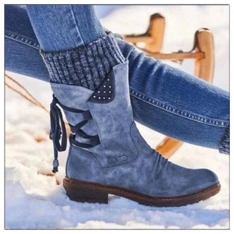 Boots Manufacturer - Independent Station Mid-Calf Export Women Autumn Winter