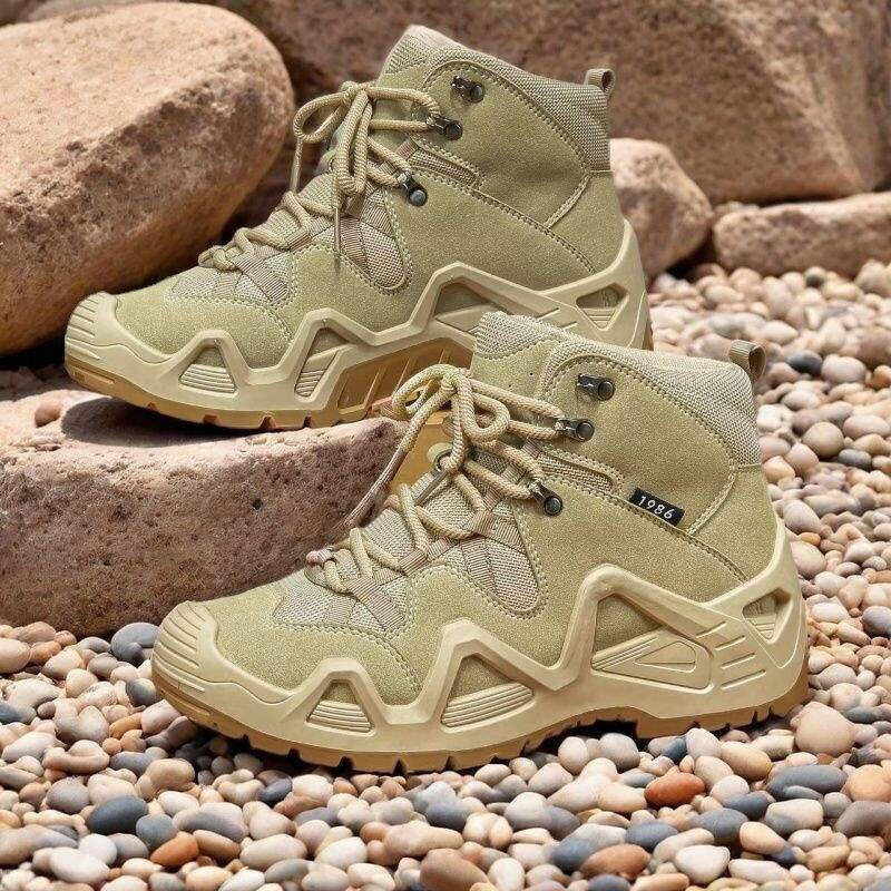 Labor Insurance Boots Manufacturer - Men's Breathable Non-Slip TPR Outsole