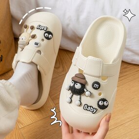 Hole Shoes Manufacturer - Women's 2025 New Office Non-slip Lazy Baotou