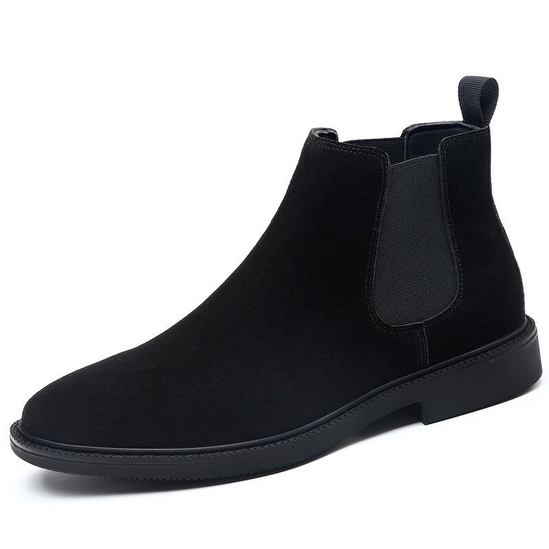 Chelsea Boots Manufacturer - Men's British Style Genuine Leather Imitation