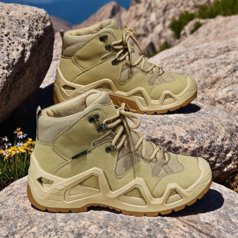 Labor Insurance Boots Manufacturer - Men's Breathable Non-Slip TPR Outsole