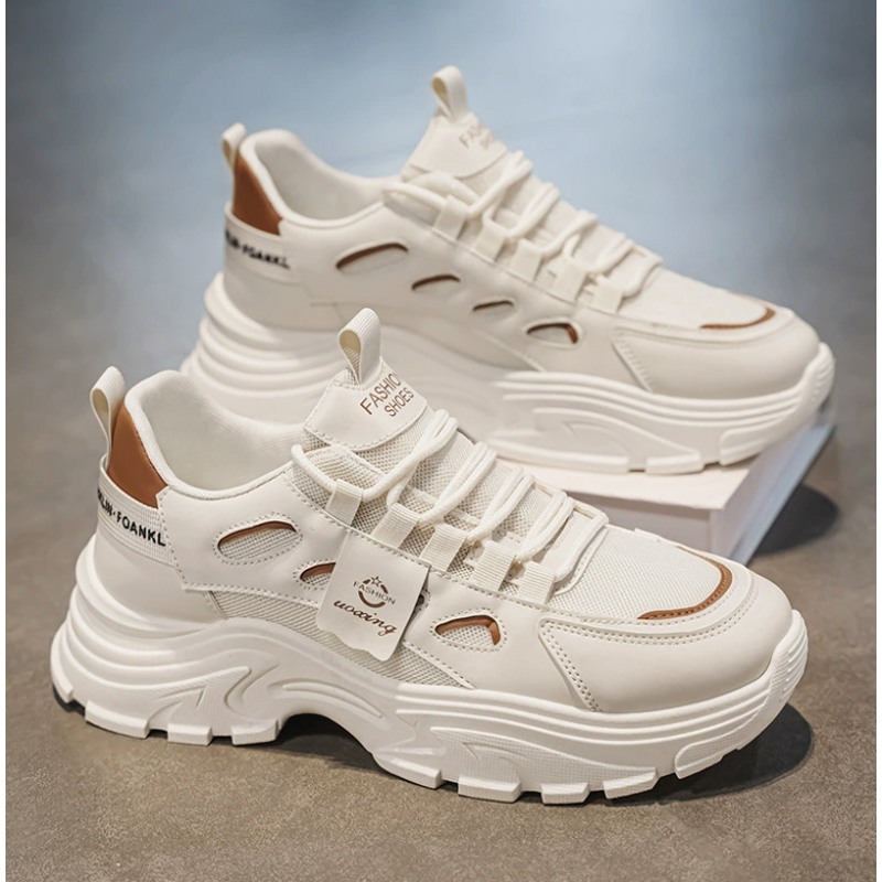 Sports Casual Shoes Manufacturer - Whale Will Men's Autumn Cotton Mesh