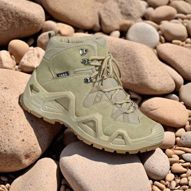 Labor Insurance Boots Manufacturer - Men's Breathable Non-Slip TPR Outsole