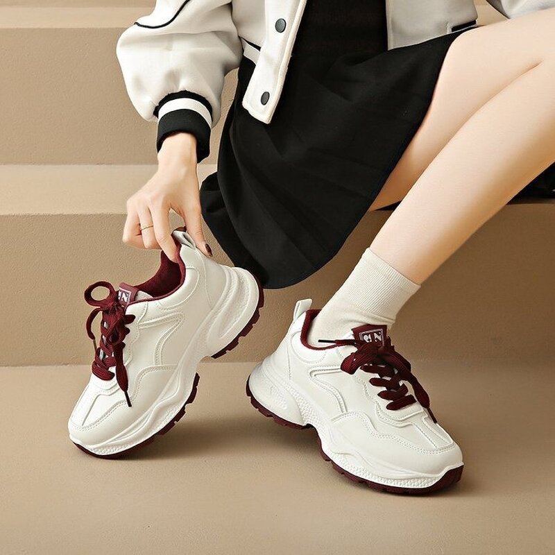 Platform Shoes Manufacturer - Explosions Joker Thick-soled Korean-style Torre