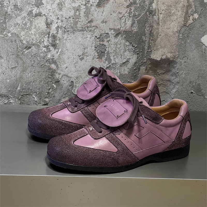 Training Shoes Manufacturer - Square Toe Boxing Commuter Men's British Style