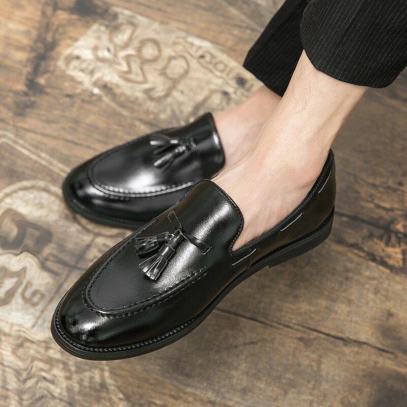 Loafers Manufacturer - Summer New Men's Casual Fashion Tassel Anti-slip
