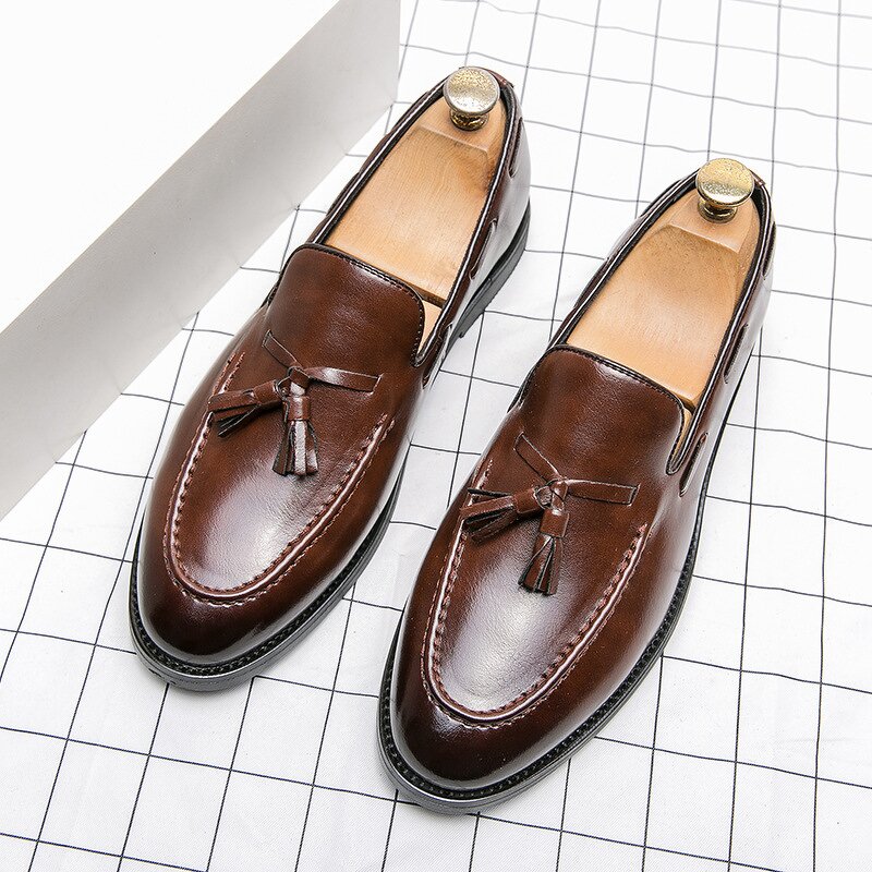 Loafers Manufacturer - Summer New Men's Casual Fashion Tassel Anti-slip