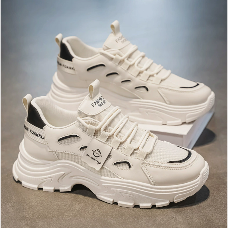 Sports Casual Shoes Manufacturer - Whale Will Men's Autumn Cotton Mesh