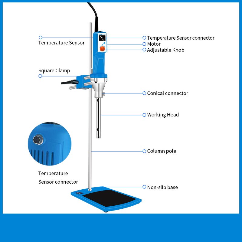 Homogenizer Manufacturer - High Shear 26000rpm Food Paints Cosmetic