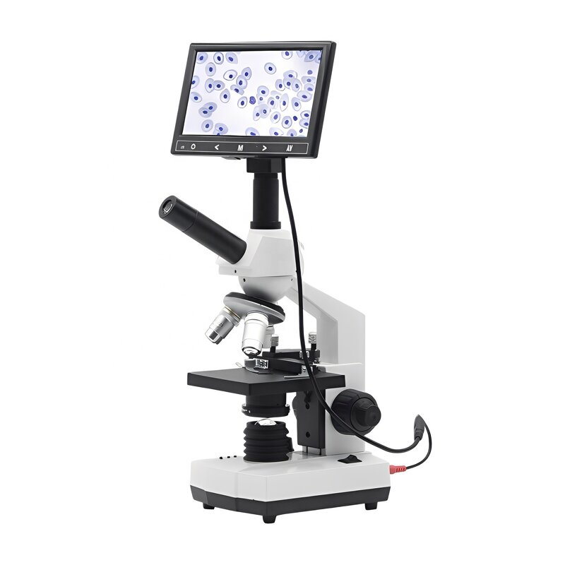 Microscope Manufacturer - HD Screen Photo Video Digital 1600X Cell Bacteria