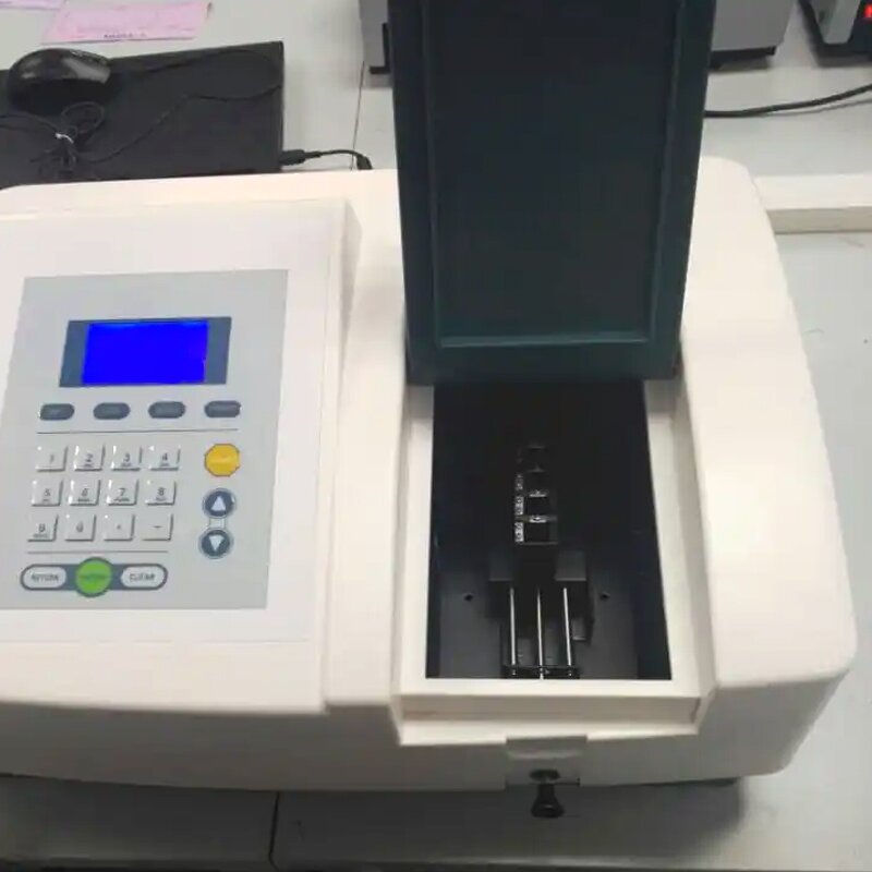 Spectrophotometer Manufacturer - Single Beam UV VIS Deuterium Tungsten 190-1100nm