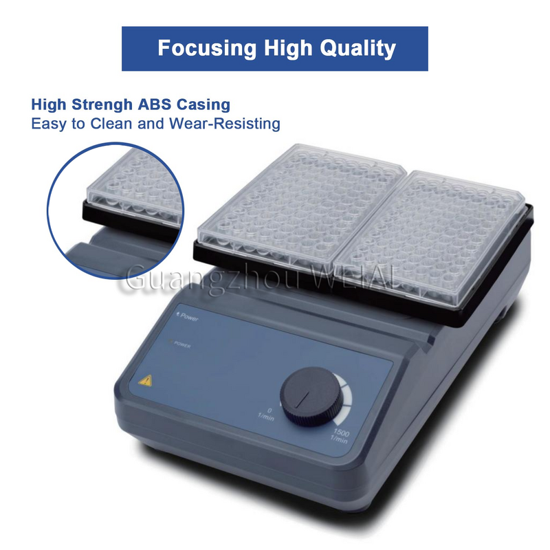 Microplate Shaker Manufacturer - Adjustable 0-1500 Rpm Orbital 96-Well