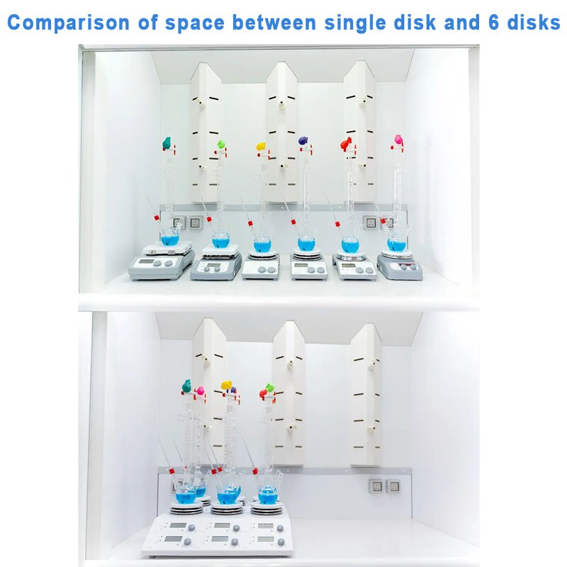 Magnetic Stirrer Manufacturer - Six-Position Digital Display 18L Multiple
