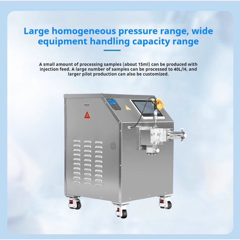 Homogenizer Manufacturer - Laboratory Nano Emulsifier E. Coli Yeast Cells