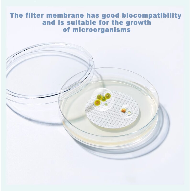 Filter Membrane Manufacturer - 47mm 0.45um Lab Food E. Coli Water Quality
