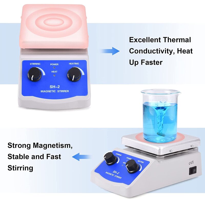 Magnetic Stirrer Manufacturer - High Temperature Hotplate 100-2000rpm