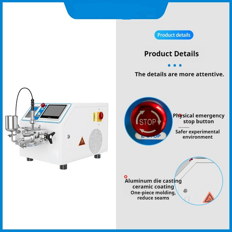 Homogenizer Manufacturer - Laboratory Nano Emulsifier E. Coli Yeast Cells