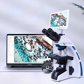 Microscope Manufacturer - 8.0M 9" HD Display Optics Lab Research