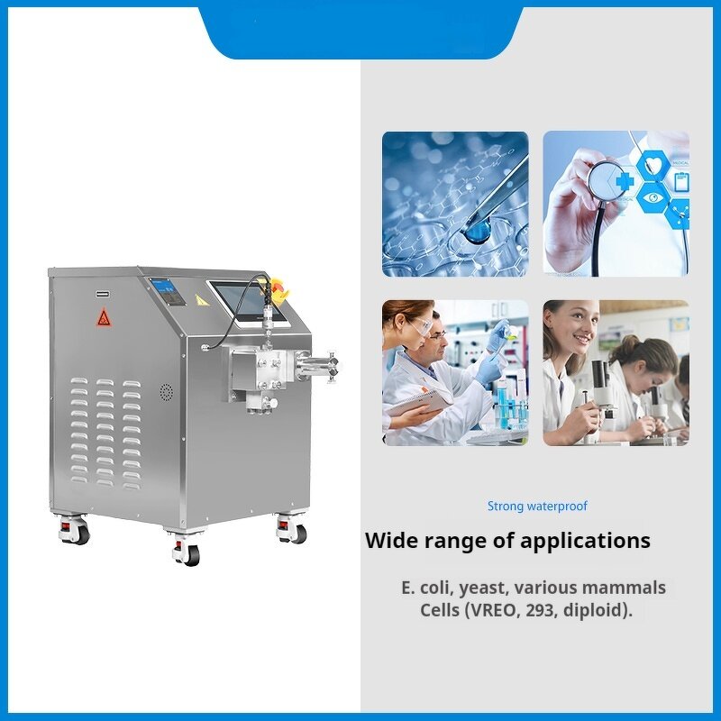 Homogenizer Manufacturer - Laboratory Nano Emulsifier E. Coli Yeast Cells