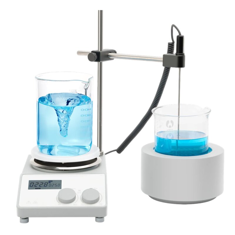 Magnetic Stirrer Manufacturer - Laboratory LCD 100-1000ml with Heating