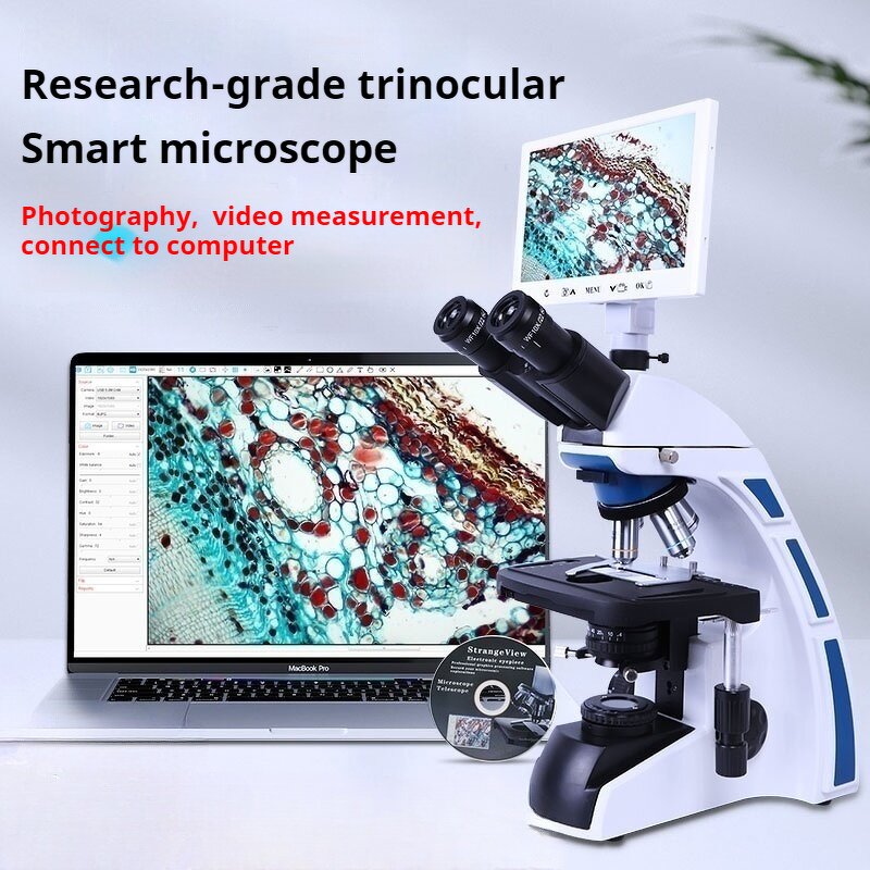 Microscope Manufacturer - 8.0M 9" HD Display Optics Lab Research