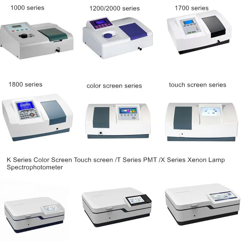 Spectrophotometer Manufacturer - Portable Laboratory UV VIS 195-1020nm Manual