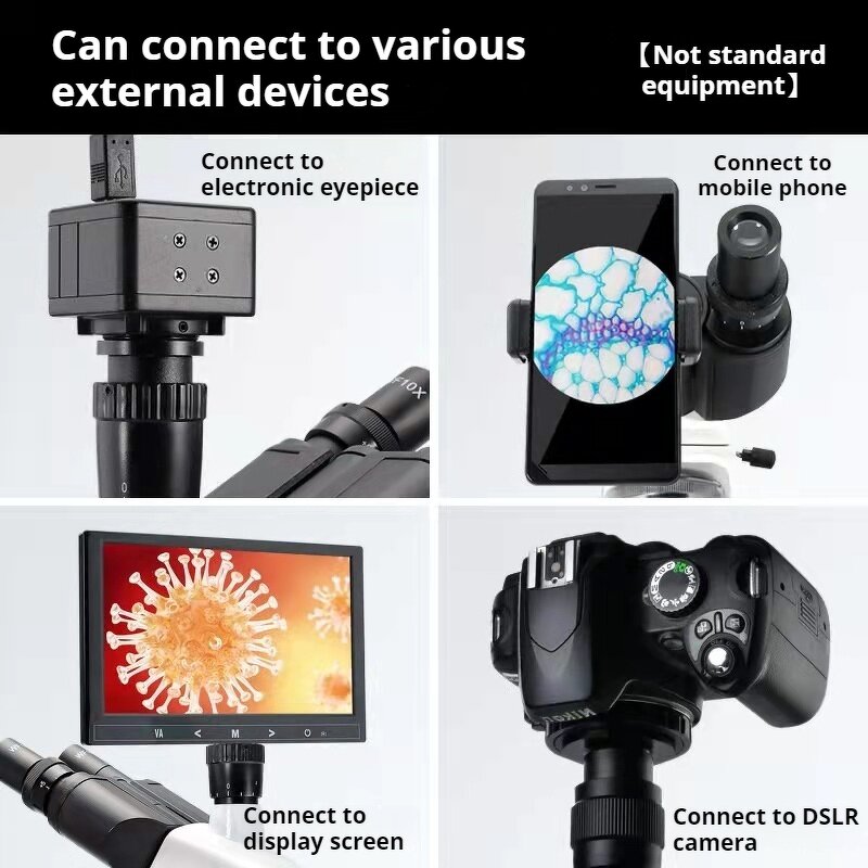 Microscope Manufacturer - 8.0M 9" HD Display Optics Lab Research