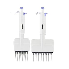 Pipettes Manufacturer - 12 Multi Channel 0.5-1000ul 8-Channel with Tips
