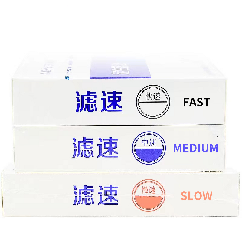 Filter Paper Manufacturer - Slow/Medium/Fast Speed 7-18cm Qualitative