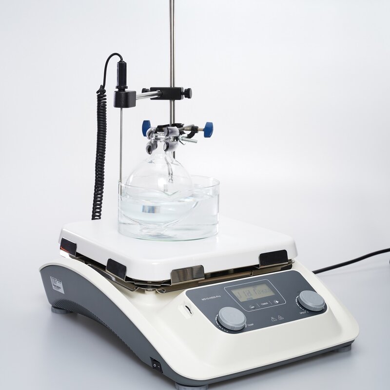 Magnetic Stirrer Manufacturer - LCD Digital 30L 500C 10 Inch Ceramic Plate