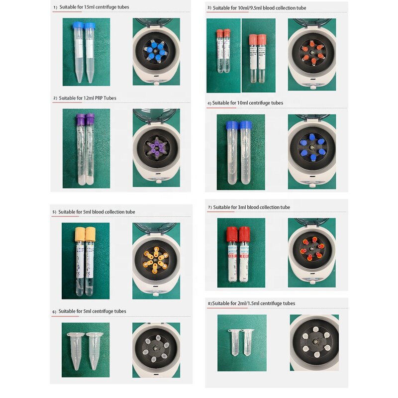 Centrifuge Manufacturer - PRF PRP Centrifuge 1.5ml to 15ml 5000rpm