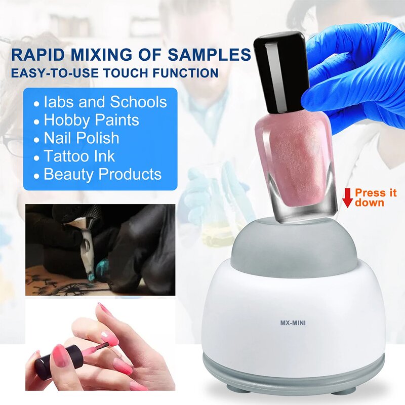Vortex Mixer Manufacturer - Lab Quick Mixing Nail Polish Eyelash Adhesives