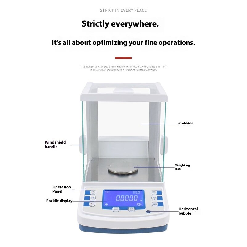 Electronic Balance Manufacturer - Digital Microbalance 100-1000g 0.0001g