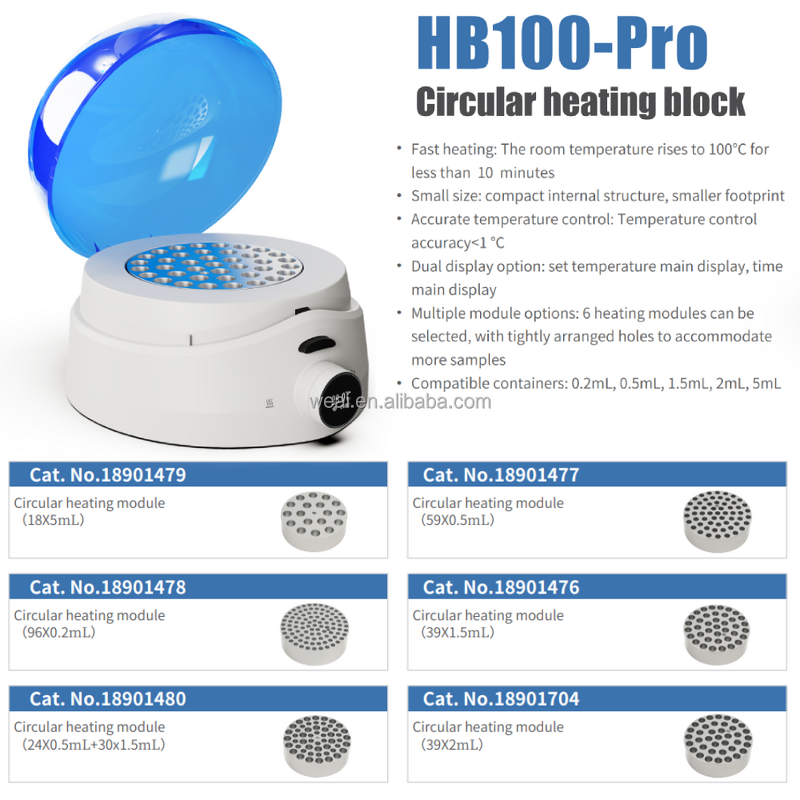 Dry Bath Incubator Manufacturer - Large Capacity LCD Thermostatic Metal