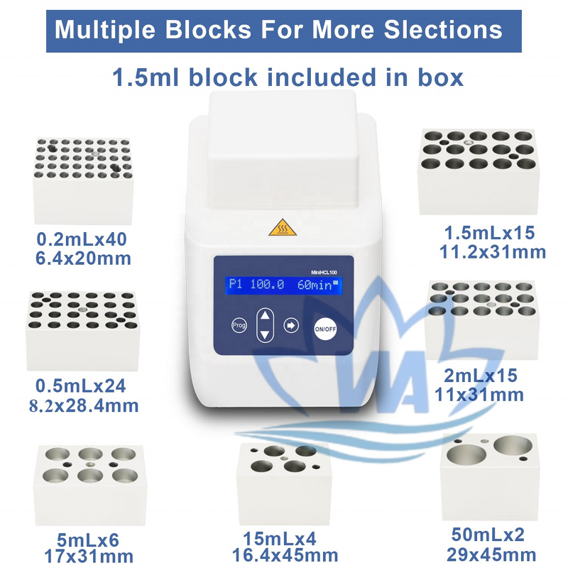 Dry Bath Incubator Manufacturer - MiniHCL100 LCD Heating Cooling PPP