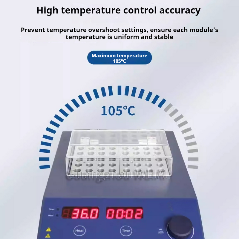 Dry Bath Incubator Manufacturer - HB105-S2 Temperature Control LED Digital