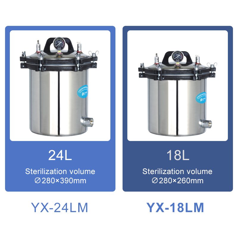 Autoclave Manufacturer - Medical Dental LPG Electric 18L Steam Sterilizer