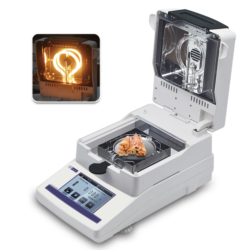 Moisture Analyzer Manufacturer - LCD 110g 0.001g Digital Food Corn