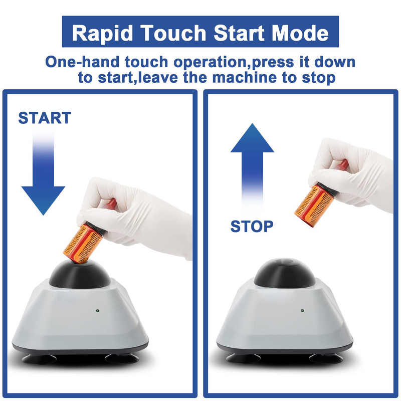 Vortex Mixer Manufacturer - Portable Mini MX-E 3000rpm Fixed Speed Pigment
