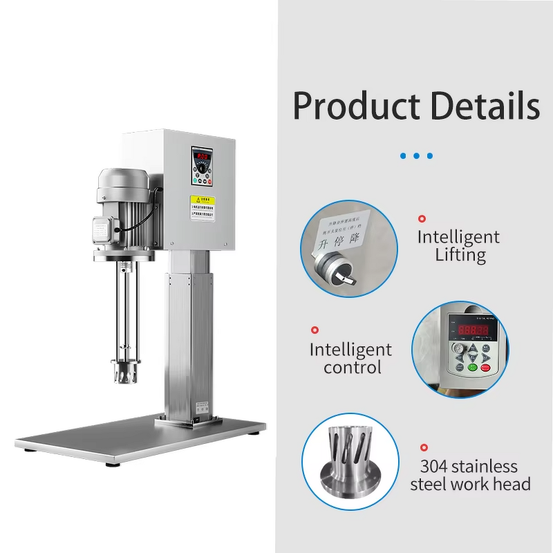 Homogenizer Manufacturer - Lab Mixer 10-180L Pigments Asphalt Inks