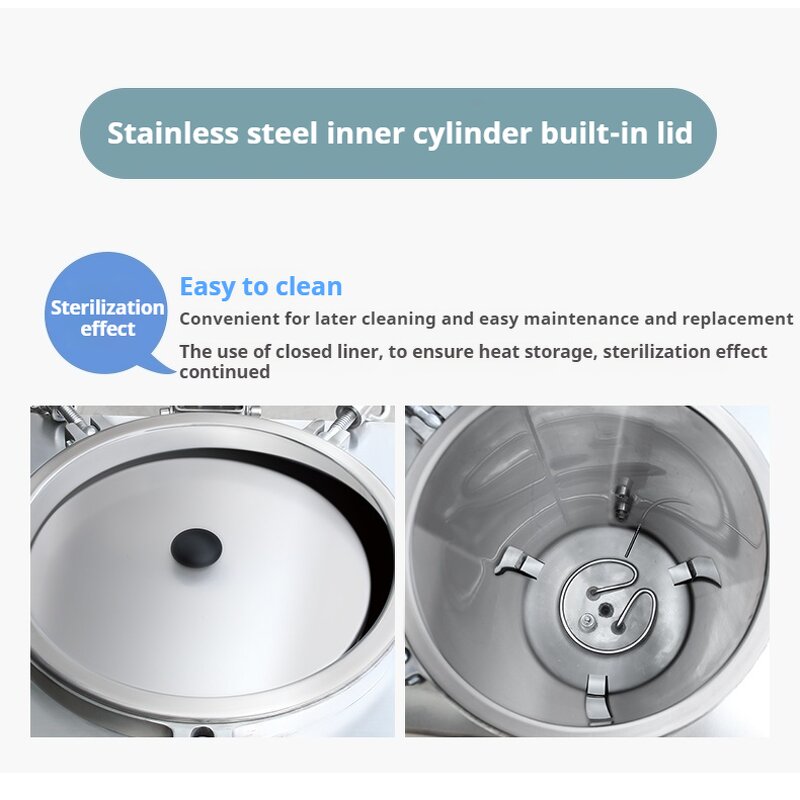 Autoclave Manufacturer - LCD Lab Medical Food Vertical 35-150L Retort