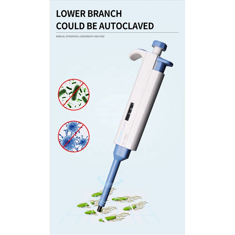 Micropipette Manufacturer - Laboratory High Accurate Single Channel Manual