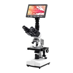 Microscope Manufacturer - 7" HD Screen Digital Trinocular 1600x LED