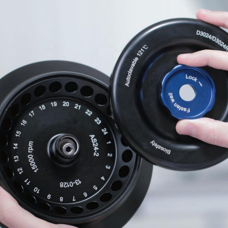 Centrifuge Manufacturer - D3024 Lab Aluminum Rotor 15000rpm Benchtop