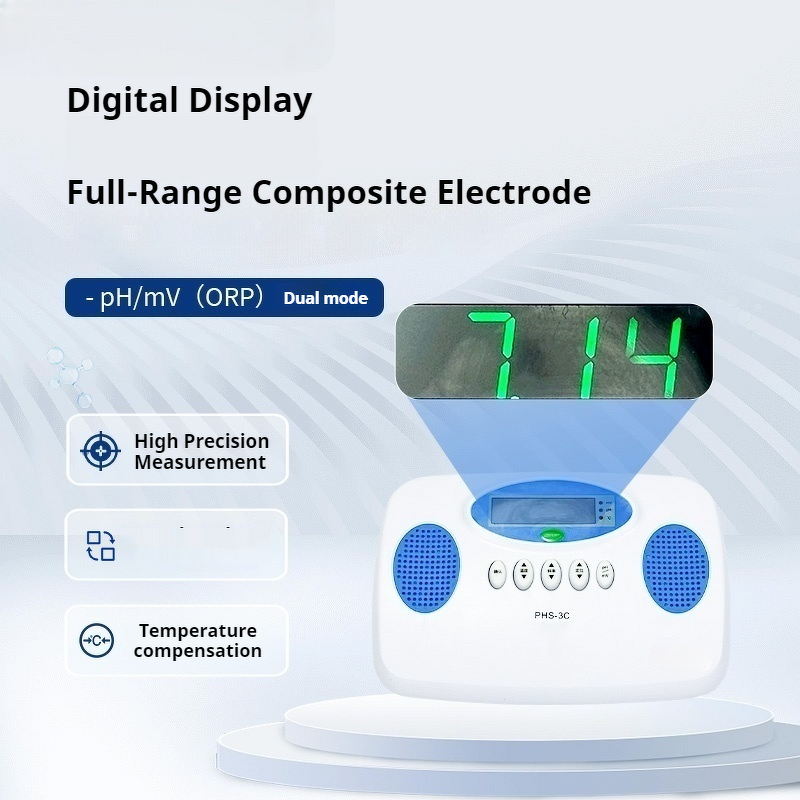 PH Meter Manufacturer - Desktop PH-3C Industrial Soil Electrical