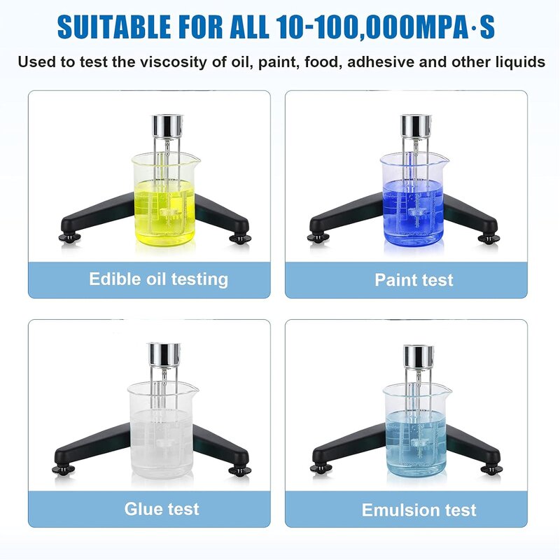 Viscometer Manufacturer - High Precision Touch Screen Rotary Ink Glue