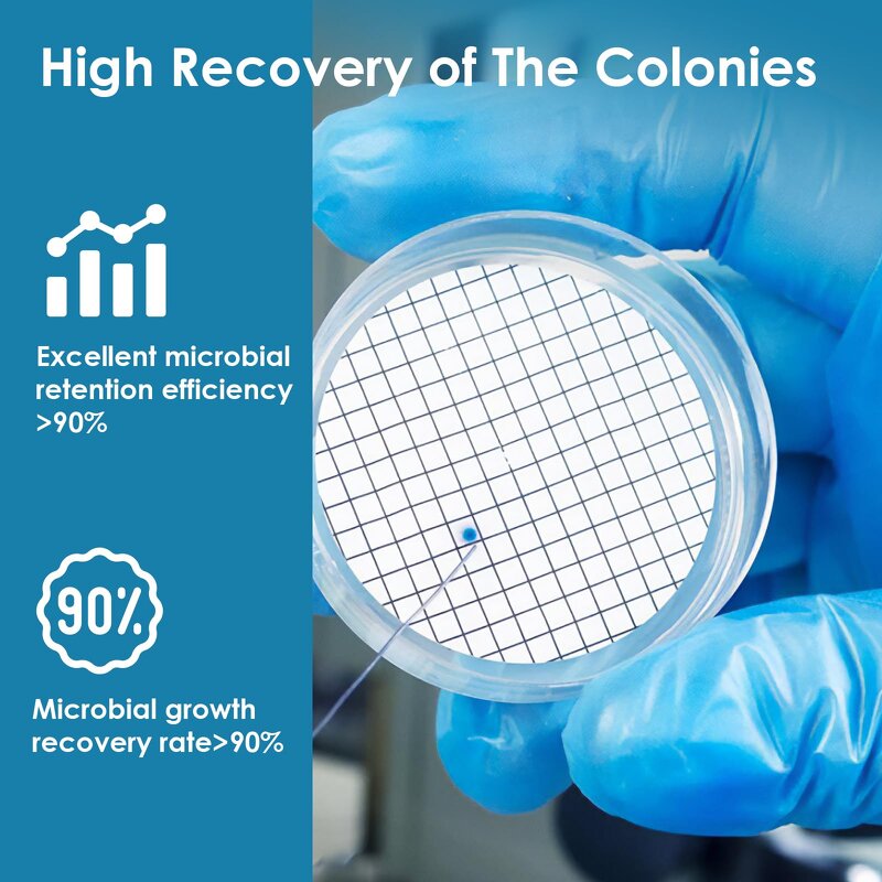 Filter Membrane Manufacturer - 47mm 0.45um Lab Food E. Coli Water Quality