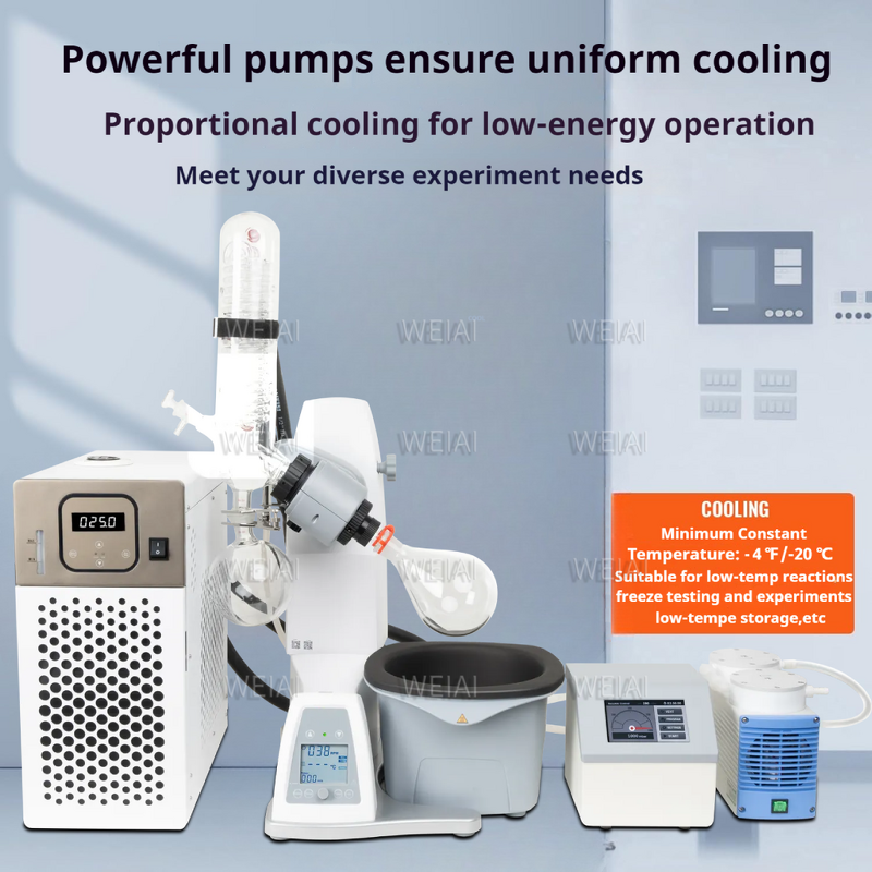 Recirculating Chiller Manufacturer - LED Display -20℃ Low-Temperature 4.5L